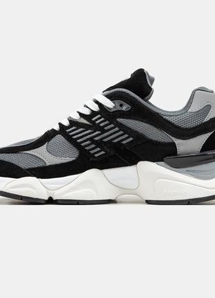 Мужские кроссовки new balance 9060 cordura black grey white 41-42-43-44-45-46