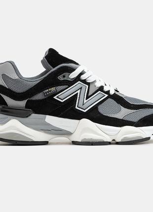 Мужские кроссовки new balance 9060 cordura black grey white 41-42-43-44-45-46