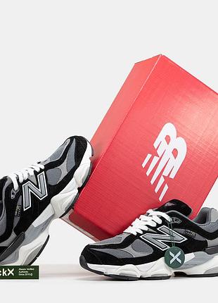 Мужские кроссовки new balance 9060 cordura black grey white 41-42-43-44-45-46