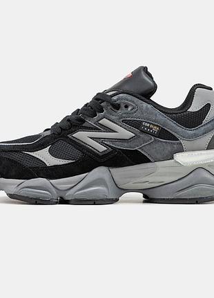 Мужские кроссовки new balance 9060 костюми black grey 41-42-43-44-45-46