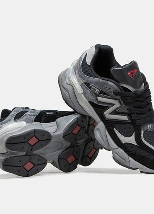 Мужские кроссовки new balance 9060 cordura black grey 41-42-43-44-45-467 фото