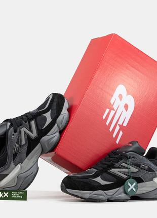 Мужские кроссовки new balance 9060 cordura black grey 41-42-43-44-45-469 фото