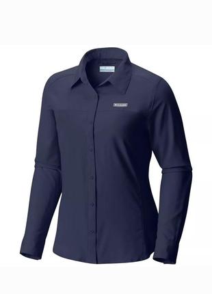 Жіноча рибальська сорочка з довгим рукавом columbia "meadowgate".