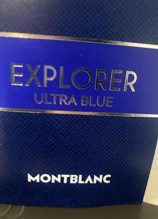 Парфюм оригинал montblanc