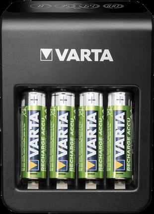 Зарядний пристрій varta lcd plug charger+ eu 4x 2100 mah чорне5 фото