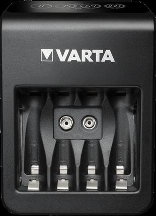 Зарядний пристрій varta lcd plug charger+ eu 4x 2100 mah чорне4 фото