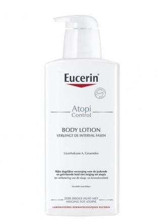 Лосьон для атопической кожи eucerin atopicontrol body care lotion