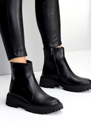 Черевики, жіночі, натуральна шкіра