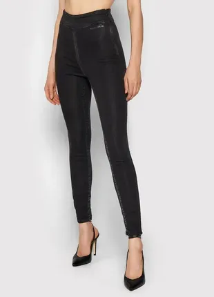 Новые женские стрейчевые джинсы лосины джеггинсы guess