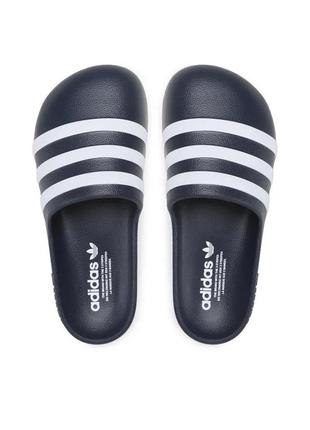 Шльопанці сині adidas