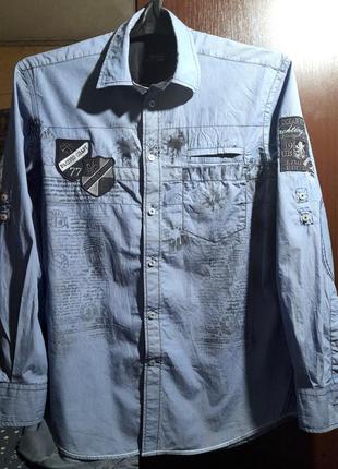 Стильная сорочка, брендовая рубашка в единственном экземпляре