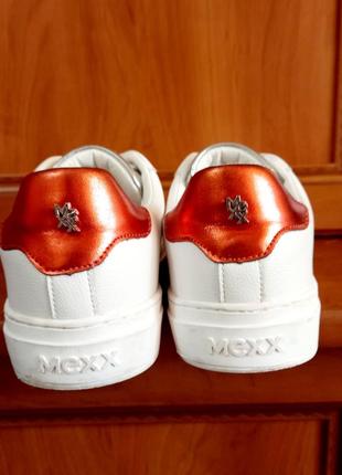 Кроссовки белые mexx.р.36.5 фото