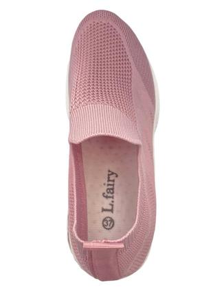 Текстильные кросовки женские l.fairy c139-33/40 розовый 40 размер2 фото