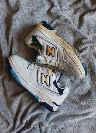 Розпродаж шкіряні кросівки new balance 550 кроссовки 36-40 2 варіанта скидка