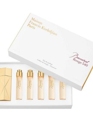 Набір парфумованої води для подорожей maison francis kurkdjian baccarat rouge 540 11 ml x 5шт SPORTOWE pack