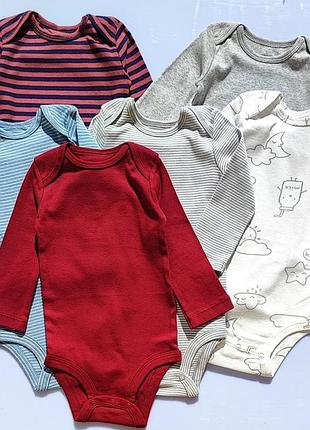 Боди поштучно, 9-12 месяцев