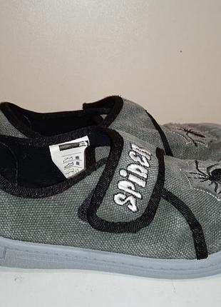 Брендовые котоновые мокасины spider.