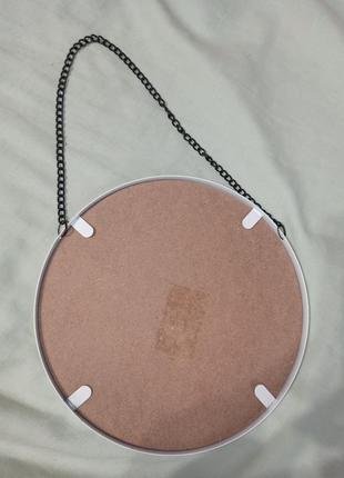 Трендовое круглое зеркало