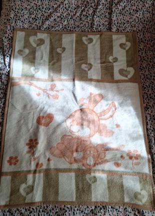 Теплое детское одеяло, плед