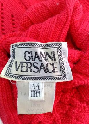 Gianni versace. vintage 90. светр. шерсть. 5