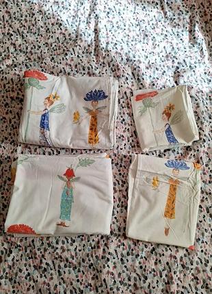 Бавовняні підковдри з милим малюнком