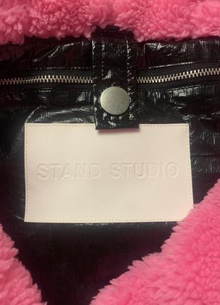 Сумка зі штучним рожевим хутром6 фото