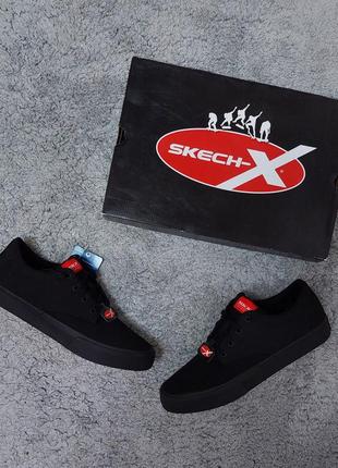 Нові в коробці кросівки skechers sc black 43 розмір