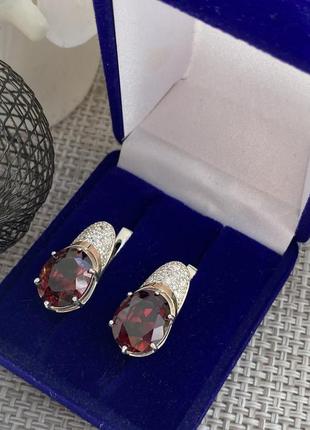 Серебряные серьги