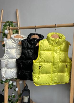 Детская повседневная жилетка