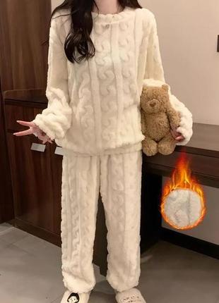 Теплая пижама по акции