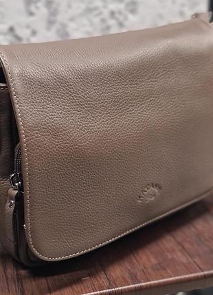 Кожаная женская сумка катана