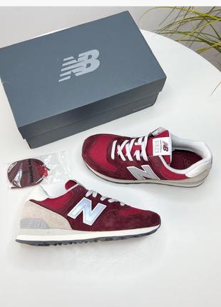 Рефлективные мужские кроссовки new balance 574 новые оригинал замша мужское
