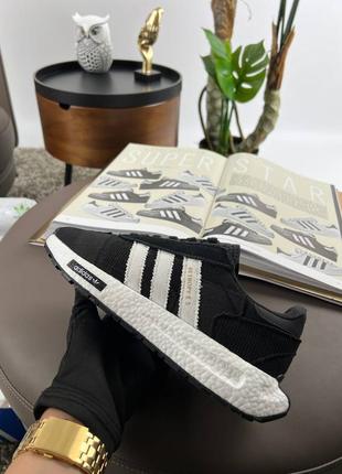 Брендовые мужские кроссовки adidas originals retropy e5#ure black white * blcow