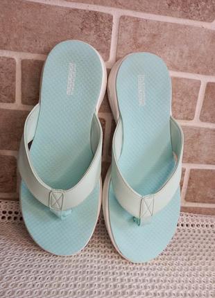 Шлепки вьетнамки skechers 38-39р