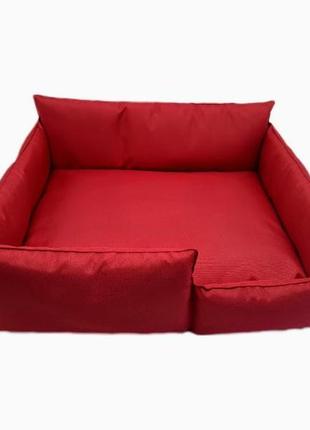 Ліжка для тварин вояж синій №2 500х650х230