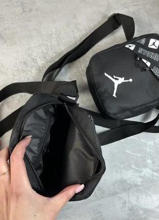 Мужская споривная барсетка черная сумка через плечо adidas адидас3 фото