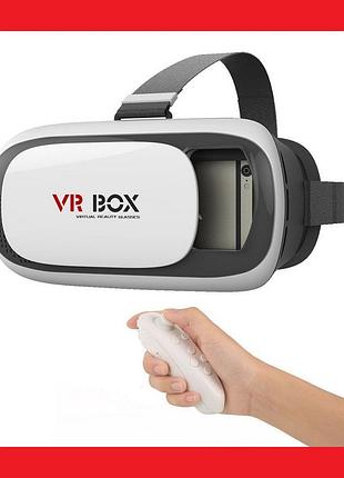 Окуляри віртуальної реальності vr box 3d glasses з пультом