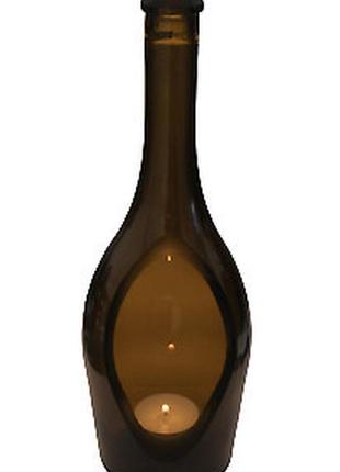 Подсвечник бутылка mazhura vine mz-708121 29.5 см