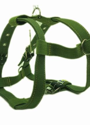 Шлейка для собак брезент двойной