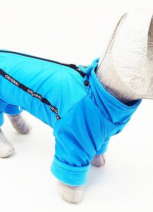 Комбінезон для собаки утеплений (фліс) 25х30