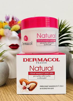 Оригінал деннний крем для обличчя "мигдалевий" dermacol natural almond day cream