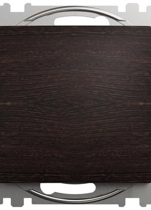 Выключатель одноклавишный венге sedna