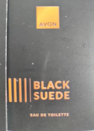 Пробник ейвон тестер ейвон туалетна вода black suede