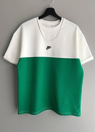 💫стильна повсякденна футболка nike oversize 💫4 фото