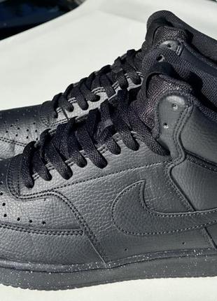 Шузы высокие кроссовки nike original кожа
