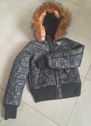Теплая курточка adidas