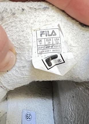 Детские ботинки ботинки fila