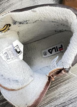 Детские ботинки ботинки fila