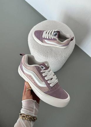 Кеди на платформі vans  skool beige white Hoodie.