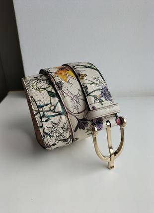 Люкс бренд! фирменный кожаный ремень gucci! оригинал3 фото
